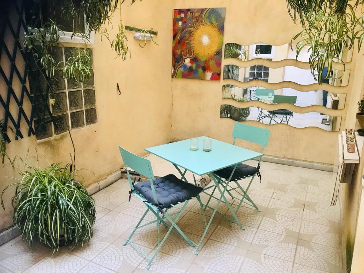 Ferienwohnung "Les Joncs" Cosy 2 Pieces Cour Intimiste A 5 Min Des Halles ! Sète Exterior foto