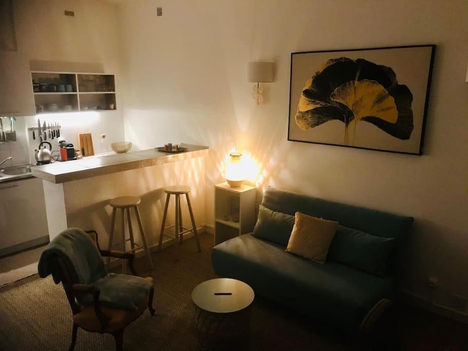 Ferienwohnung "Les Joncs" Cosy 2 Pieces Cour Intimiste A 5 Min Des Halles ! Sète Exterior foto